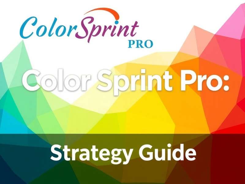 Color Sprint Pro Strategy Guide
